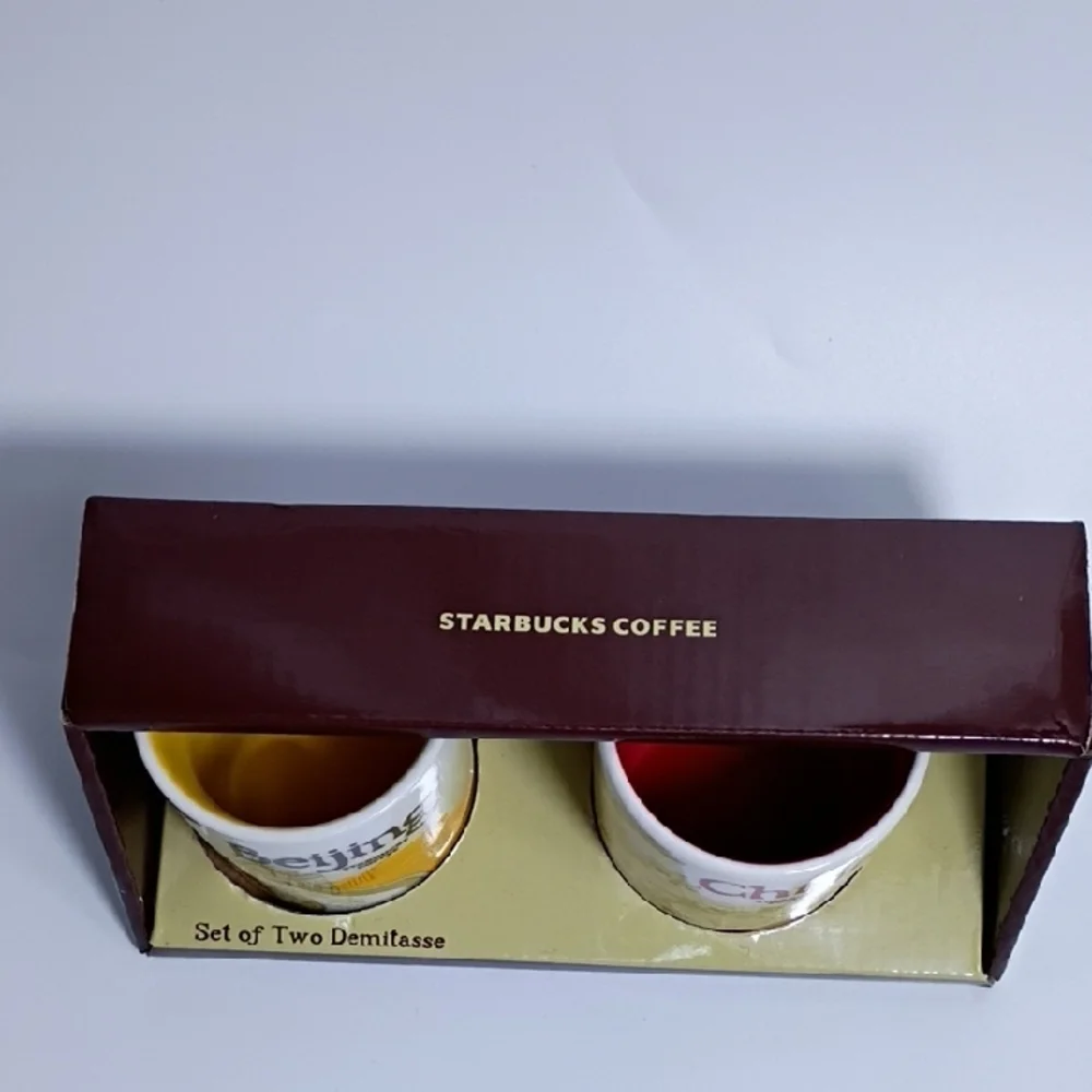Starbucks pair demitasse